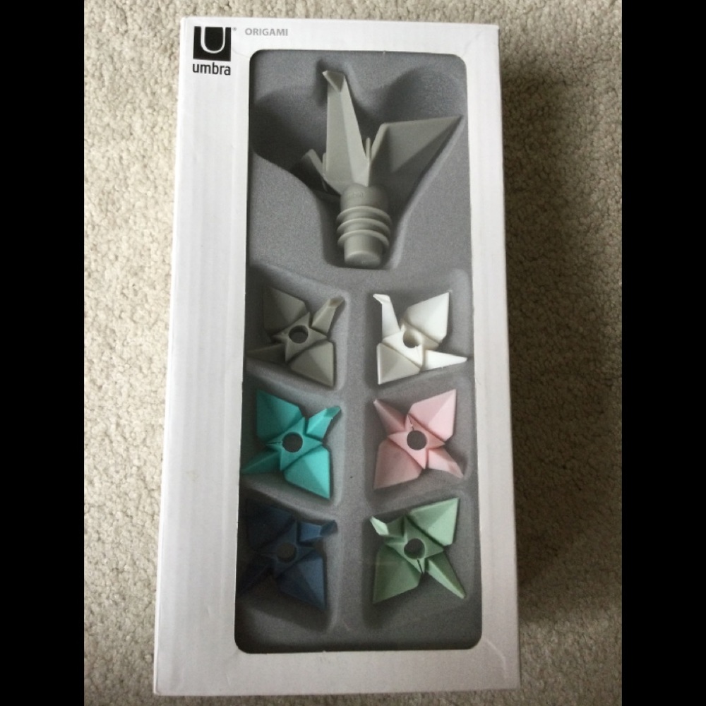 Umbra origami charms and topper